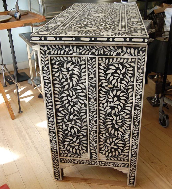 Moroccan Bone Inlaid dresser