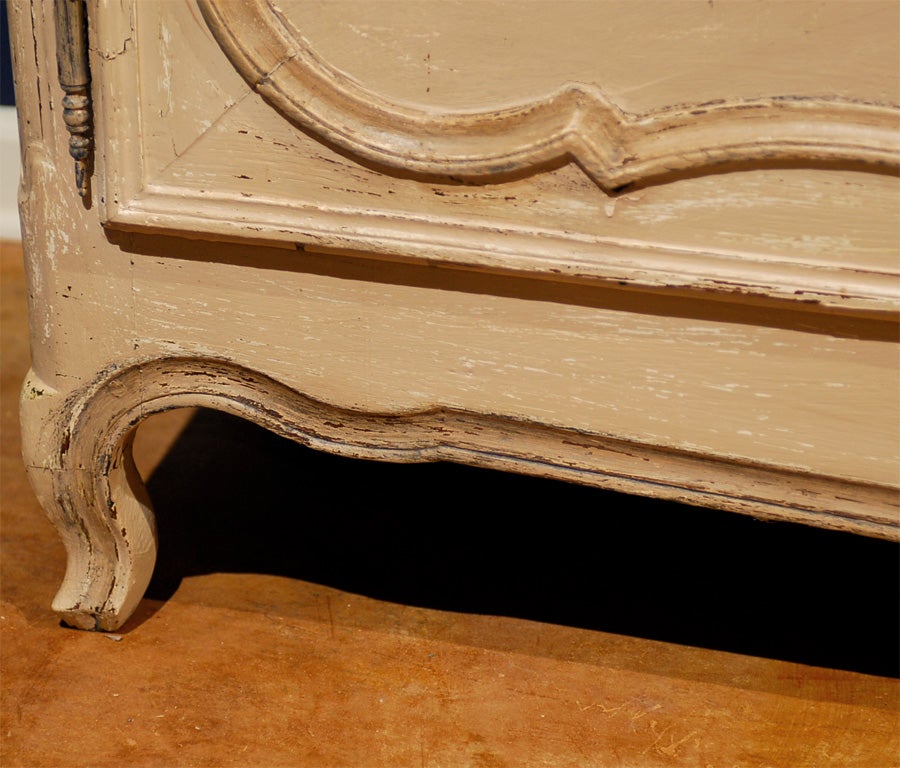 French Painted Buffet with Hutch Top 5