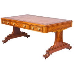 William IV mahogany Library table