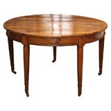 Antique Round Louis XVI Style Table