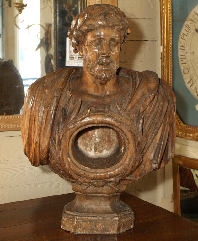 Carved Wood Reliquary