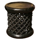 SMALL AFRICAN STOOL OR SIDETABLE