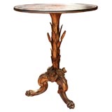 Exceptional Giltwood and Chiniosorie Table