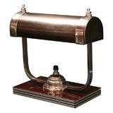 Art Deco Bakelite 
Chrome Desk Lamp