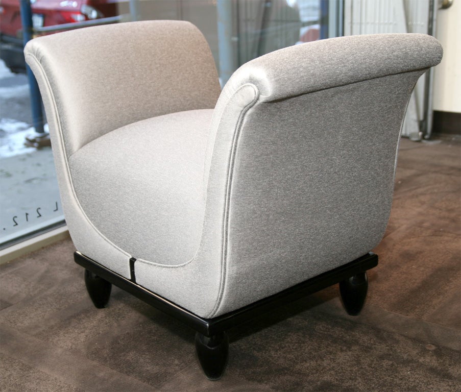 Art Deco Bench In the Manner of Ruhlmann