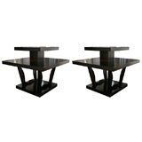 Pair of Modernist Occasional Tables in the Manner of Jean Royere