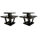 Pair of Modernist Occasional Tables in the Manner of Jean Royere