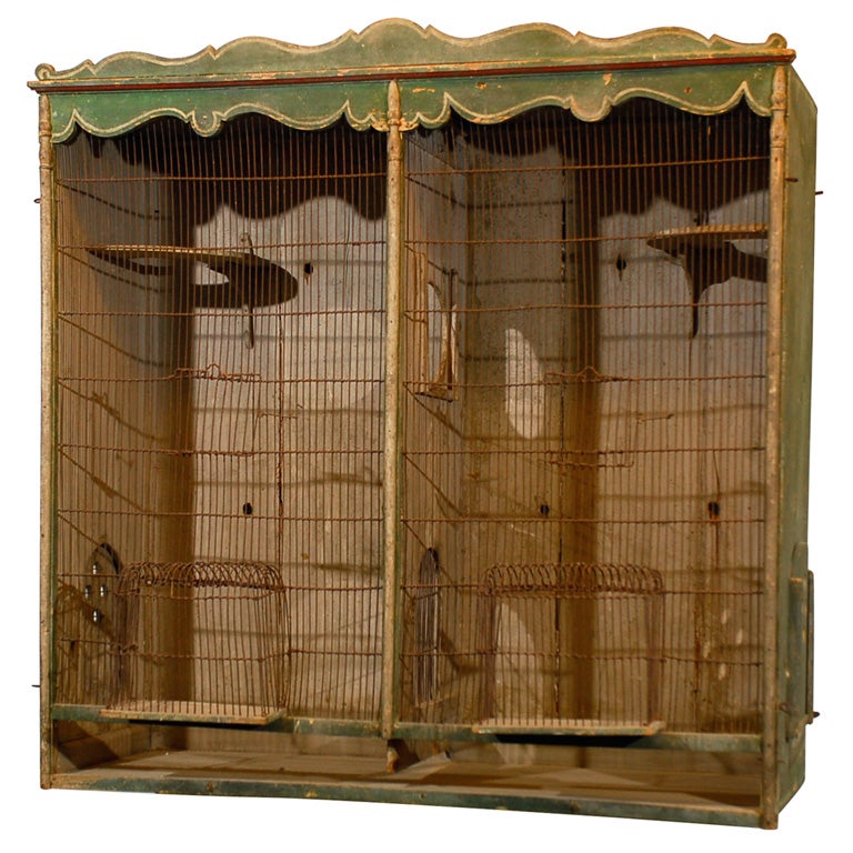 Late 19th Century French Birdcage For Sale