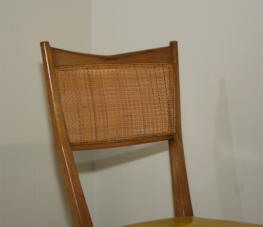American Set of Sixteen Cane Back Dining Chairs by Paul McCobb