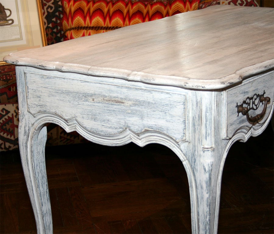 Louis XV Style Painted Writing Table 2