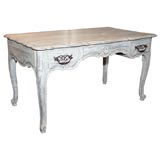 Louis XV Style Painted Writing Table