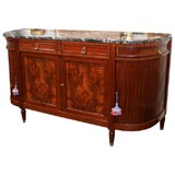 Louis XVI Style Mahongany Serving Commode, Late 19th c.