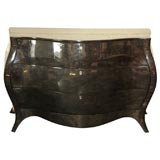 Bombay-Style Chest in Dark Gray Parchment