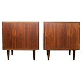 Pair of Rosewood Cabinets by Poul Hundevad