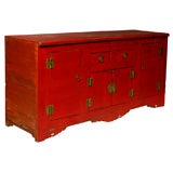 Vintage Red Shanxi sideboard/buffet