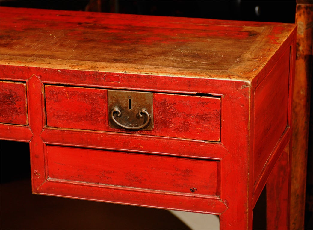 Chinese Qing Dynasty Doctor's Desk from the Shanxi Province For Sale