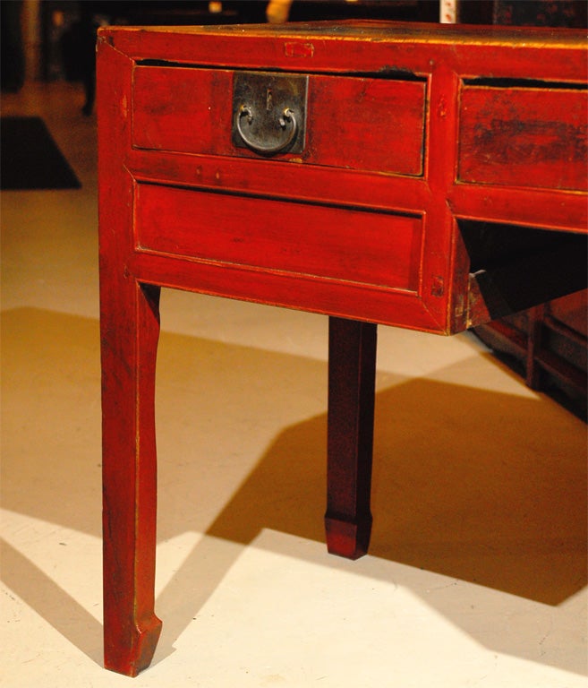 19th Century Qing Dynasty Doctor's Desk from the Shanxi Province For Sale