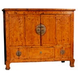 Antique Large Gansu Cabinet from China