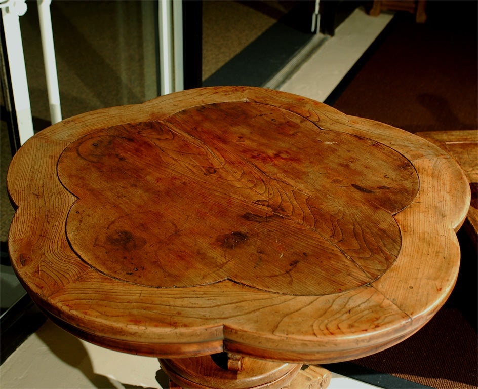 20th Century Rotating Lazy Susan-like Shanxi Altar Table For Sale