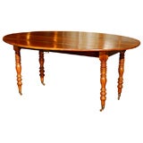 Antique Oval drop leaf table