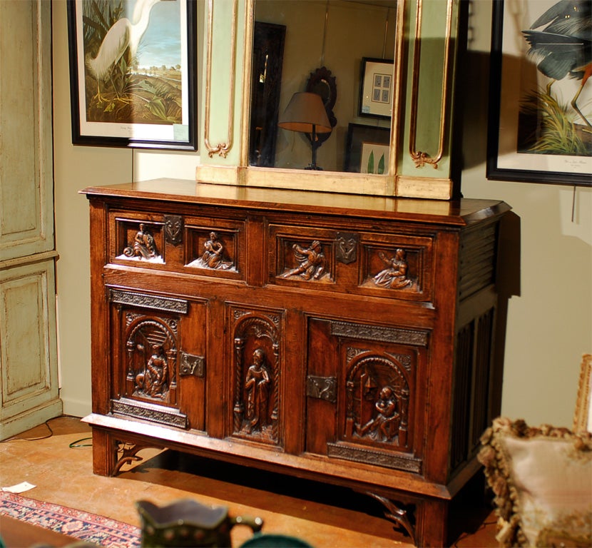 Gothic Style Buffet, circa 1880