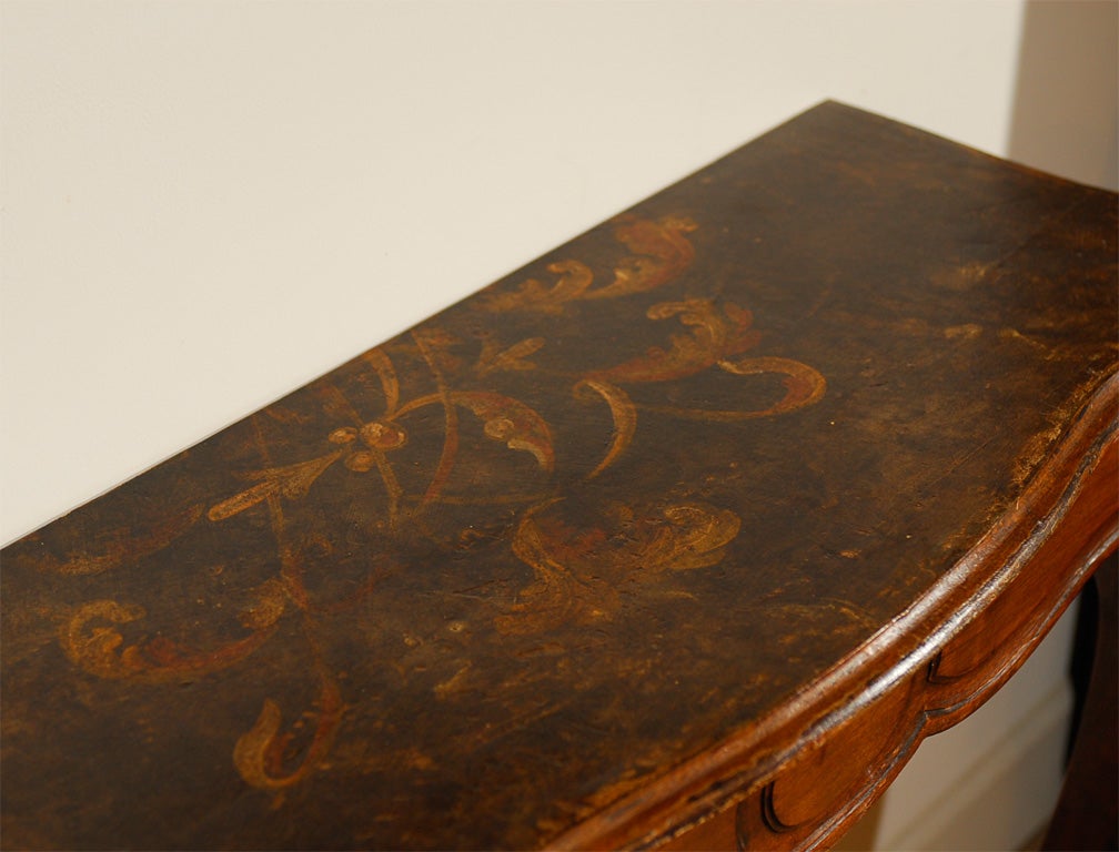 Pair of Late 18th Century Louis XV Walnut Console Table from Uzès, Provence 1