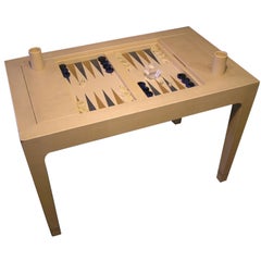 KARL SPRINGER BACKGAMMON TABLE