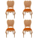 Vintage Set of Four Side Chairs