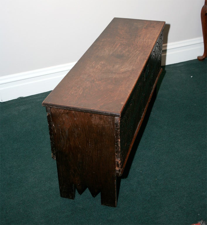 18th Century and Earlier Six-Board Saver Chest