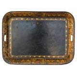 Antique EARLY 19THC TOLEWARE TRAY