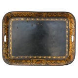 EARLY 19THC TOLEWARE TRAY