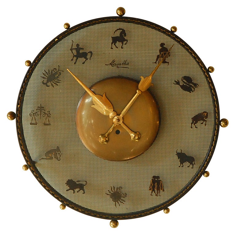 Mauthe Zodiac Wall Clock