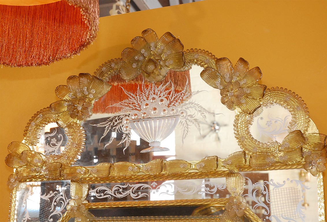 Rococo Large Venetian Mirror