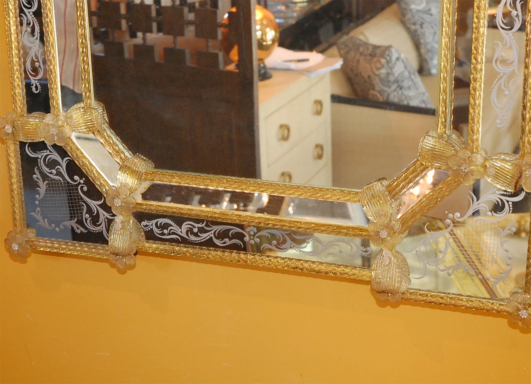 Italian Large Venetian Mirror
