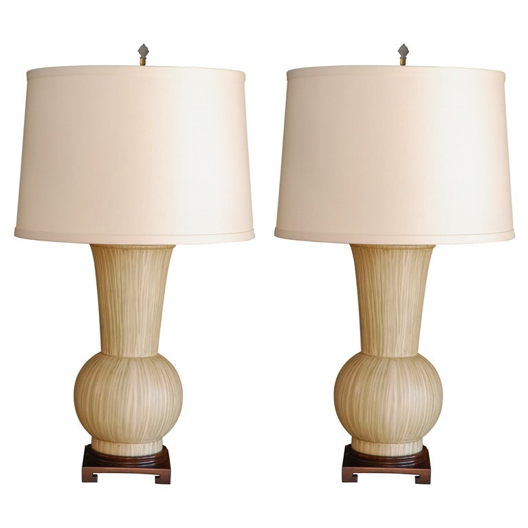 Paul Marra Urn Table Lamps For Sale