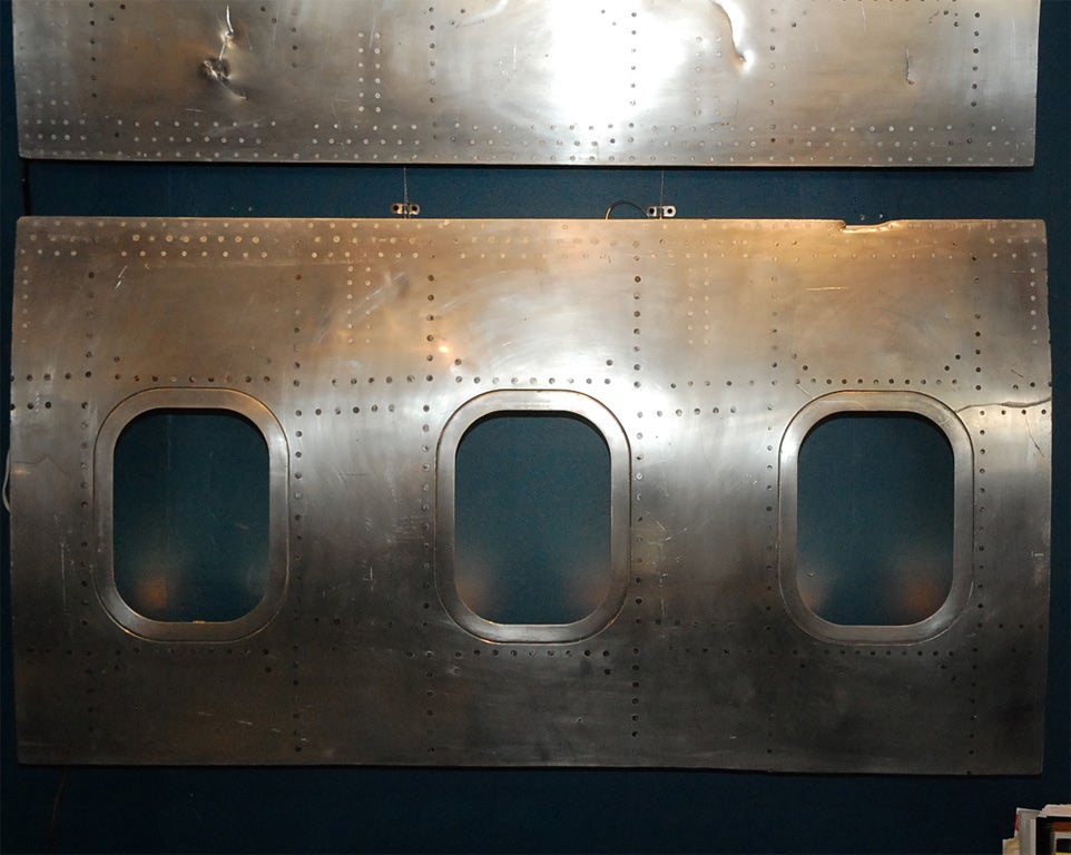 Belgian Airplane 3-Window Wall Lights