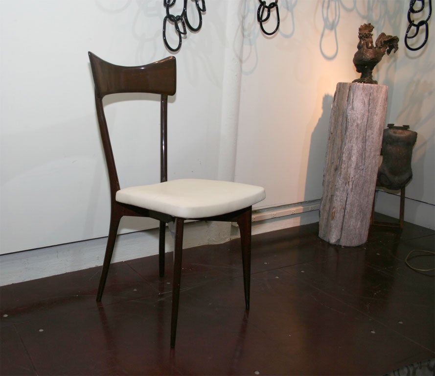 Six Ico Parisi Dining Chairs