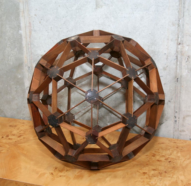 Great, handmade molecular model.