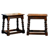 Pair of English Joint Stools