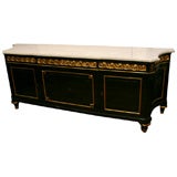 An exceptional Louis XVI-style sideboard signed Jansen