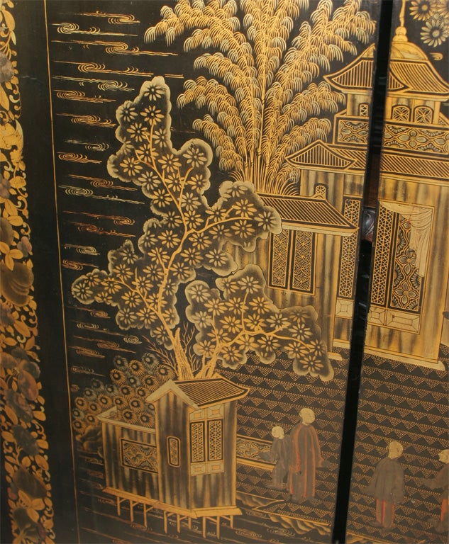 19th Century Chinese Export  Screen For Sale