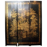 Antique Chinese Export  Screen
