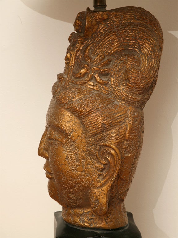 American JAMES MONT BUDDHA LAMP