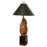 Vintage JAMES MONT BUDDHA LAMP