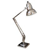 Nickel Anglepoise Lamp