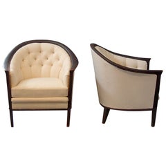 Pair of Swedish Anderssons Tub chairs