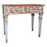 Italian Console with faux top