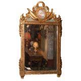 Antique French Carved Giltwood Trumeau