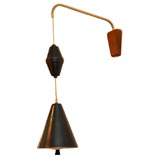 Pr. of  of wall mount pull down task lamps
