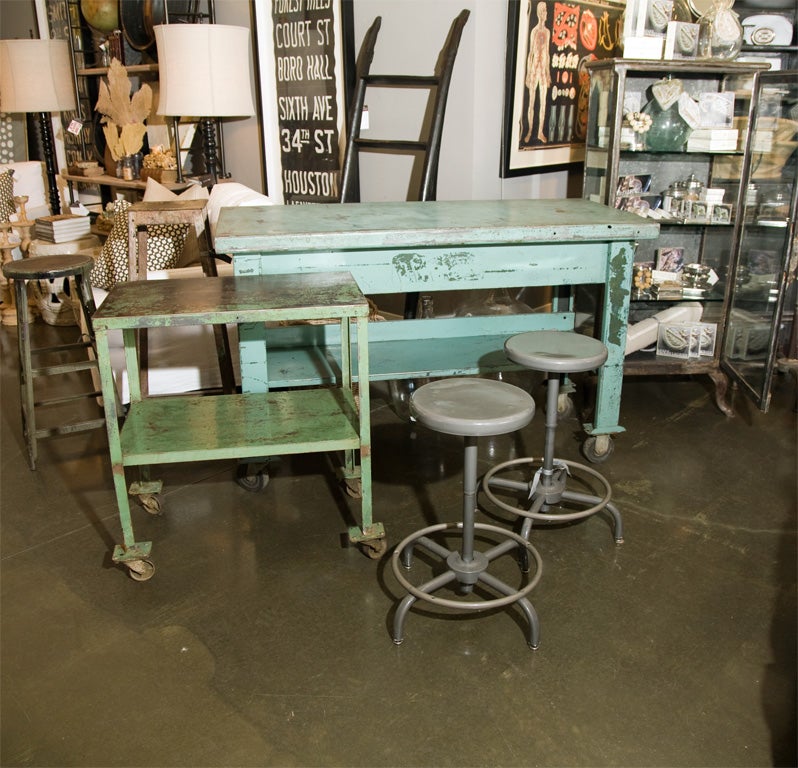 industrial cart, perfect for kitchen island